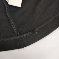 Yohji Yamamoto 98年製 FY-T99-058 七分袖 ハイネック コットン 日本製 サイズ3 カットソー ブラック レディース ヨウジヤマモト【中古】5-0812M△