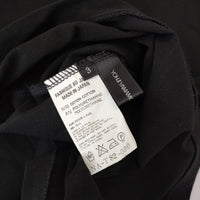 Yohji Yamamoto NA-T82-030 サイズ3 ハイネック 半袖Ｔシャツ カットソー ブラック レディース ヨウジヤマモト【中古】5-0708S♪