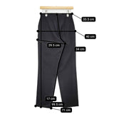 tricot COMME des GARCONS ウール パンツ 90年代 AD1998 ブラック レディース トリココムデギャルソン【中古】5-1025T∞