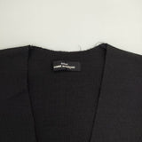 tricot COMME des GARCONS ウール Vネック セーター ニット 90年代 AD1998 ブラック レディース トリココムデギャルソン【中古】5-1025T∞