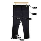 COMME des GARCONS JUNYA WATANABE スキニー パンツ AD2010 ブラック レディース コムデギャルソンジュンヤワタナベ【中古】5-1204G∞