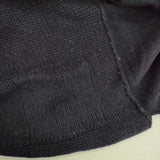 Plantation ハイネック フロントポケット付き ウール セーター ニット ネイビー レディース プランテーション【中古】5-1025T∞