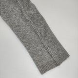 Plantation ウール ハイネック ワイド セーター ニット グレー レディース プランテーション【中古】5-1025T∞