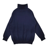 Plantation カシミヤ タートルネック セーター ニット ネイビー レディース プランテーション【中古】5-1025T∞