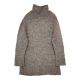 Plantation ウールアルパカアクリル ハイネック セーター ニット グレージュ レディース プランテーション【中古】5-1025T∞