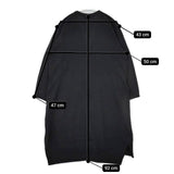 Plantation コットンシルク ロング カーディガン ブラック レディース プランテーション【中古】5-0816M∞
