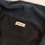 Plantation インディゴ コットンウール コート ネイビー レディース プランテーション【中古】5-0922M∞