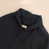Plantation インディゴ コットンウール コート ネイビー レディース プランテーション【中古】5-0922M∞