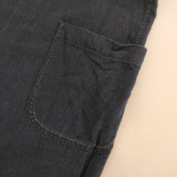 Plantation インディゴ コットンウール コート ネイビー レディース プランテーション【中古】5-0922M∞