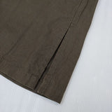 Plantation PL63FA955 コットン 製品洗い コート カーキ レディース プランテーション【中古】5-1204M∞