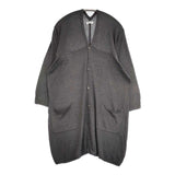 Plantation PL31KO367 コットンレーヨンシルク ロング カーディガン グレー レディース プランテーション【中古】5-1204M∞