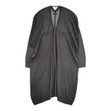 Plantation PL31KO367 コットンレーヨンシルク ロング カーディガン グレー レディース プランテーション【中古】5-1204M∞