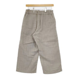 Plantation ウールコットン ワイド パンツ ベージュ レディース プランテーション【中古】5-1025T∞