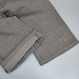 Plantation ウールコットン ワイド パンツ ベージュ レディース プランテーション【中古】5-1025T∞