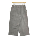 Plantation PL91FF311 サイズS 製品染め コットンポリエステル ワイド イージー パンツ ネイビー ホワイト レディース プランテーション【中古】5-1204G∞