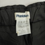 Plantation ウールナイロン サイズＳ クロップドパンツ チャコールグレー レディース プランテーション【中古】5-1025T∞