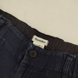 Plantation PL01FF104 コットン インディゴ染め 製品洗い サイズS パンツ ネイビー レディース プランテーション【中古】5-1204G∞