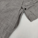 Plantation PL13FH115 コットンウール 製品染め ワンピース グレー レディース プランテーション【中古】5-1204M∞