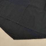 Plantation PL63FK213 Vネック ジャガード コットン プルオーバー 製品洗い ブラウス シャツ ネイビー レディース プランテーション【中古】5-1204M∞