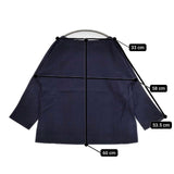 Plantation PL61FK138 コットン 製品染め プルオーバー ブラウス シャツ ネイビー レディース プランテーション【中古】5-1204M∞