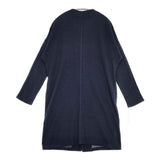 Plantation PL51JA246 羽織 コットン 製品洗い コート ネイビー レディース プランテーション【中古】5-1204M∞