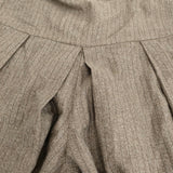 45R/45rpm 撚杢コットンツイードのキュロットスカート 定52800円 24SS ベージュ レディース フォーティーファイブアールピーエム【中古】5-0614M♪