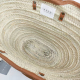 KECH LeS ESSENTIELS ケッシュルエッセンシャル 新品 ketch shld strap bsk ハンドメイドかごバッグ 25SS ベージュ レディース【中古】5-0614M♪