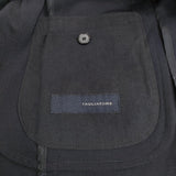 TAGLIATORE DAKAR ウエストゴム ワンプリーツ ジャージースーツ 50/52 セットアップ ネイビー メンズ タリアトーレ【中古】5-1014G♪