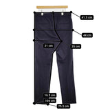 TAGLIATORE DAKAR ウエストゴム ワンプリーツ ジャージースーツ 50/52 セットアップ ネイビー メンズ タリアトーレ【中古】5-1014G♪