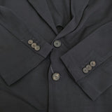 JIL SANDER イタリア製 3ボタン ジャージー 705008 MF430018 サイズL テーラードジャケット ネイビー メンズ ジルサンダー【中古】5-1014M♪