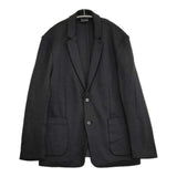 JIL SANDER ストレッチウールジャージー サイズL ジャケット パンツ セットアップ 2017AW ブラック メンズ ジルサンダー【中古】5-1103T♪