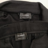 JIL SANDER ストレッチウールジャージー サイズL ジャケット パンツ セットアップ 2017AW ブラック メンズ ジルサンダー【中古】5-1103T♪