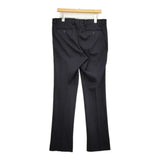 theory ウールコットンスラックス サイズ32 02-1406100 パンツ ネイビー メンズ セオリー【中古】5-1103T♪