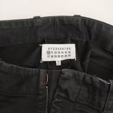 Maison Martin Margiela サイズ52 スリム ストレッチ パンツ 2015AW ブラック メンズ メゾンマルタンマルジェラ【中古】5-1014G♪