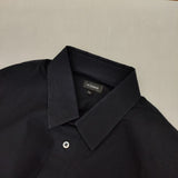 JIL SANDER JSML740226 イタリア製 コットン 長袖シャツ 2017AW ネイビー メンズ ジルサンダー【中古】5-1025M∞