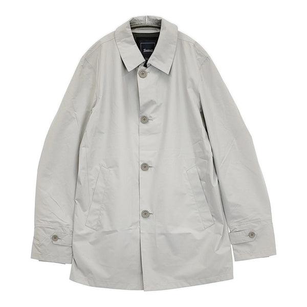 Herno LAMINAR GORE-TEX レインコート IM039UL-11101-1250 サイズ50 ステンカラーコート ライトグレー メンズ ヘルノ【中古】5-1014M♪