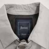 Herno LAMINAR GORE-TEX レインコート IM039UL-11101-1250 サイズ50 ステンカラーコート ライトグレー メンズ ヘルノ【中古】5-1014M♪