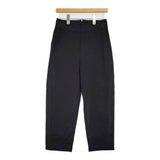MARGARET HOWELL COTTON TWILL 578-4143009 1 トラウザーズ 定価31900円 パンツ 24SS ブラック レディース マーガレットハウエル【中古】5-0614M♪