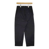 MARGARET HOWELL COTTON TWILL 578-4143009 1 トラウザーズ 定価31900円 パンツ 24SS ブラック レディース マーガレットハウエル【中古】5-0614M♪