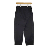 MARGARET HOWELL COTTON TWILL 578-4143009 1 トラウザーズ 定価31900円 パンツ 24SS ブラック レディース マーガレットハウエル【中古】5-0614M♪