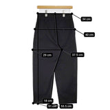 MARGARET HOWELL COTTON TWILL 578-4143009 1 トラウザーズ 定価31900円 パンツ 24SS ブラック レディース マーガレットハウエル【中古】5-0614M♪