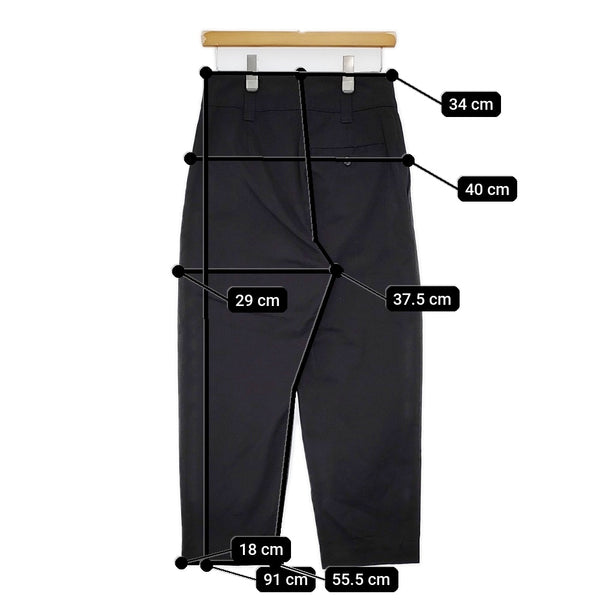 定価31900円 マーガレットハウエル COTTON TWILL トラウザーズ