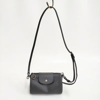 Longchamp ルプリアージュ エクストラ XS クロスボディバッグ 定価70400円 ショルダーバッグ ブラック レディース ロンシャン【中古】5-0614G♪