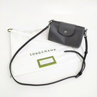 Longchamp ルプリアージュ エクストラ XS クロスボディバッグ 定価70400円 ショルダーバッグ ブラック レディース ロンシャン【中古】5-0614G♪