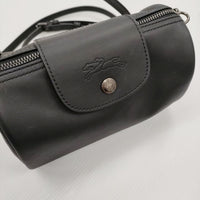 Longchamp ルプリアージュ エクストラ XS クロスボディバッグ 定価70400円 ショルダーバッグ ブラック レディース ロンシャン【中古】5-0614G♪