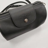 Longchamp ルプリアージュ エクストラ XS クロスボディバッグ 定価70400円 ショルダーバッグ ブラック レディース ロンシャン【中古】5-0614G♪