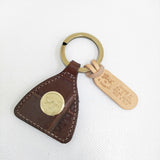 IL BISONTE 新品 オンライン限定 クロコエンボスドレザー キーリング 定価8800円 54232306050 ブラウン レディース イルビゾンテ【中古】5-0614G♪