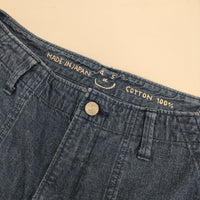 45R/45rpm 麦デニムのシャルロット5（濃）定価29700円 サイズ4 デニムパンツ ブルー レディース フォーティーファイブアールピーエム【中古】5-0922G∞