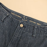 45R/45rpm 麦デニムのシャルロット5（濃）定価29700円 サイズ4 デニムパンツ ブルー レディース フォーティーファイブアールピーエム【中古】5-0922G∞
