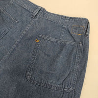 45R/45rpm 麦デニムのシャルロット5（濃）定価29700円 サイズ4 デニムパンツ ブルー レディース フォーティーファイブアールピーエム【中古】5-0922G∞